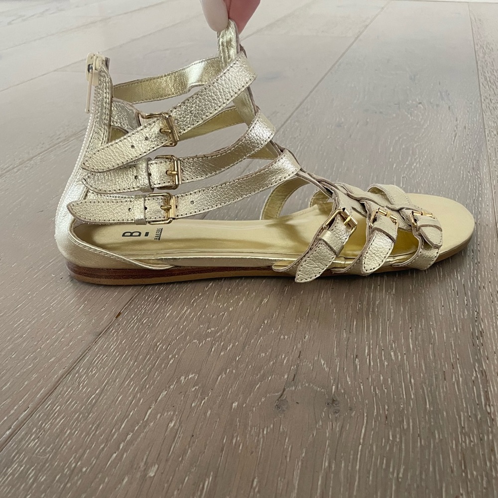 Gladiator Sandals, Bakers Sandals, Gold Sandals